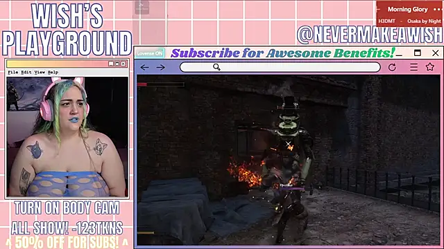 Snapshot of nevermakeawish chatting on February 2026 05:08:01 AM nevermakeawish online show from February 2026 05:08:01 AM