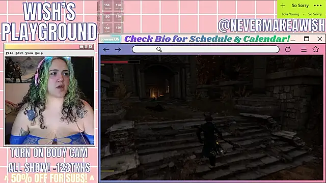 nevermakeawish online show from March 2026 04:29:01 AM