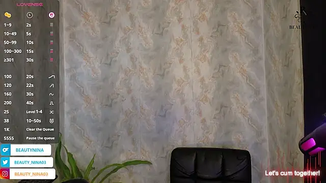 Snapshot of beauty_nina chatting on March 2026 02:21:02 PM beauty nina online show from March 2026 02:21:02 PM