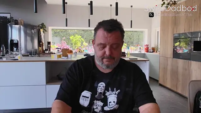 Snapshot of SwissDadbod chatting on September 2025 12:04:02 PM SwissDadbod online show from September 2025 12:04:02 PM