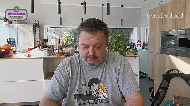 Snapshot of SwissDadbod chatting on December 2025 09:03:01 AM SwissDadbod online show from December 2025 09:03:01 AM
