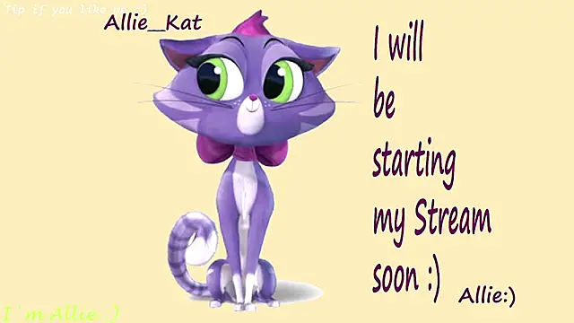 Snapshot of Allie_Kat chatting on August 2026 01:31:02 PM Allie Kat online show from August 2026 01:31:02 PM