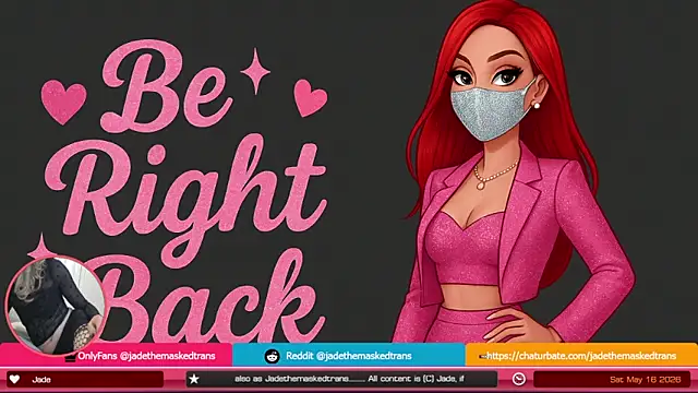 jadethemaskedtrans online show from May 2026 12:40:02 AM