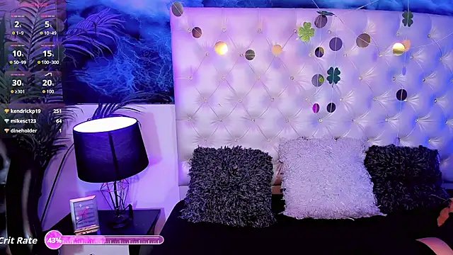 Valeria Swett  online show from March 2026 09:08:01 PM