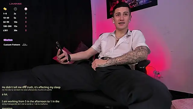 Sebas maverick online show from October 2025 10:36:01 PM