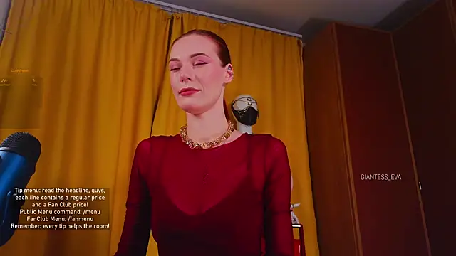 Giantess Eva online show from October 2025 05:31:02 PM
