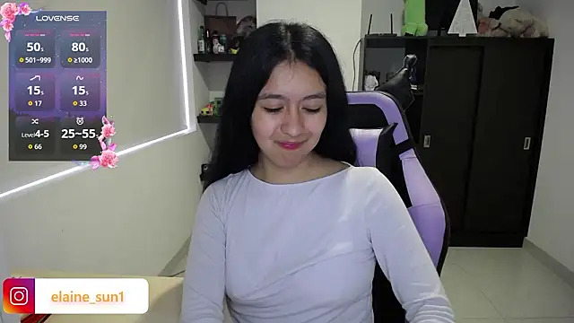 Snapshot of elaine_sun1 chatting on March 2026 12:01:01 PM elaine sun1 online show from March 2026 12:01:01 PM