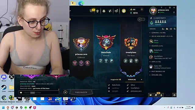 cinderellie online show from November 2025 02:12:01 AM