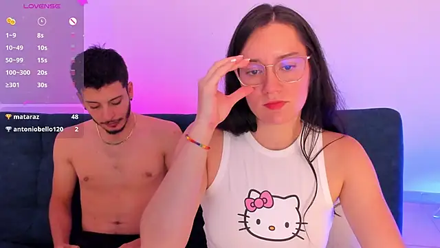 Snapshot of josh_and_val chatting on October 2025 12:25:01 AM josh and val online show from October 2025 12:25:01 AM