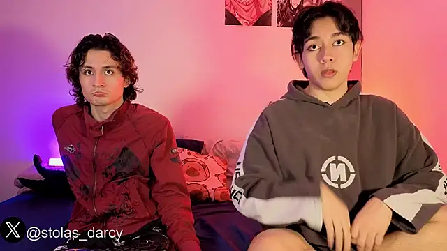 Snapshot of Darcy_and_Stolas chatting on April 2026 04:43:02 AM Darcy and Stolas online show from April 2026 04:43:02 AM