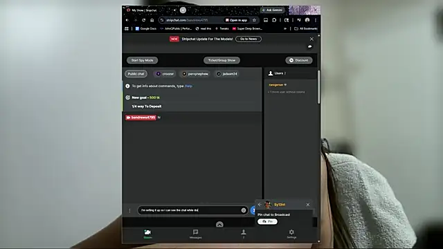 Snapshot of bandrews4795 chatting on April 2026 07:11:01 AM bandrews4795 online show from April 2026 07:11:01 AM