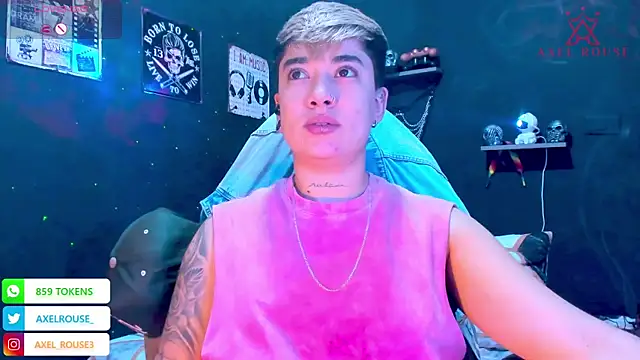 AxelRouse3 online show from January 2026 07:17:01 PM