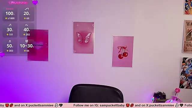 Snapshot of Sampuckettbaby chatting on June 2026 07:34:02 PM Sampuckettbaby online show from June 2026 07:34:02 PM