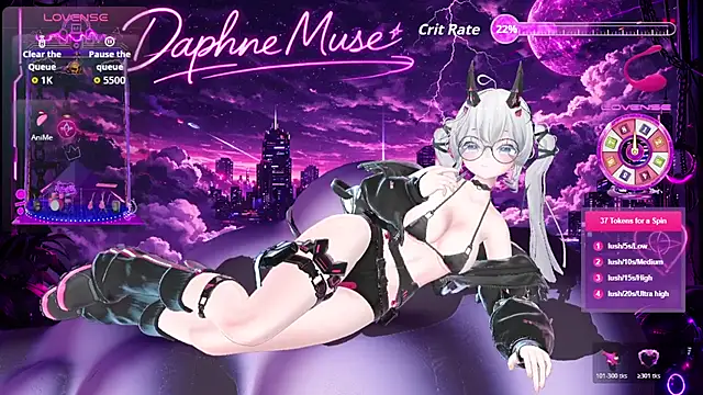 Snapshot of Muse_Daphne chatting on March 2026 08:03:02 PM Muse Daphne online show from March 2026 08:03:02 PM