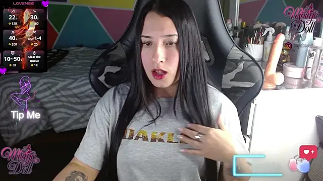 Snapshot of Mysticdooll69 chatting on January 2026 11:09:02 PM Mysticdooll69 online show from January 2026 11:09:02 PM