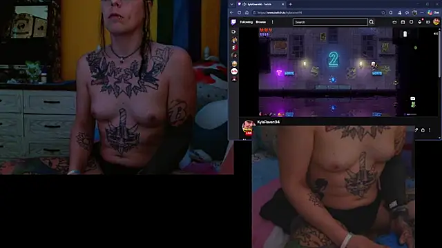 Snapshot of KylaRaven chatting on April 2026 01:29:02 PM KylaRaven online show from April 2026 01:29:02 PM