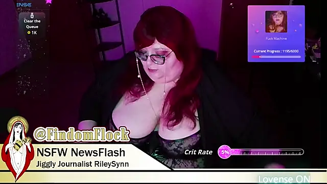 Snapshot of RileySynn chatting on March 2026 02:05:02 PM RileySynn online show from March 2026 02:05:02 PM