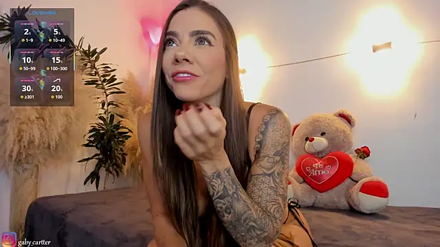 gaby cartter online show from July 2026 07:49:01 PM