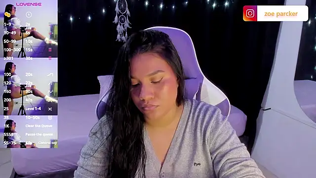 Snapshot of ZoeParcker chatting on March 2026 07:18:02 PM ZoeParcker online show from March 2026 07:18:02 PM