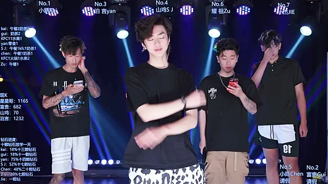 Snapshot of AOA-boy chatting on June 2026 01:25:02 AM AOA-boy online show from June 2026 01:25:02 AM