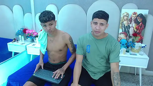Snapshot of party_duo_boys chatting on March 2026 12:14:01 AM party duo boys online show from March 2026 12:14:01 AM
