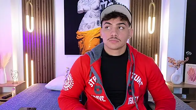 Snapshot of MrAdonis_ chatting on March 2026 08:01:01 PM MrAdonis online show from March 2026 08:01:01 PM