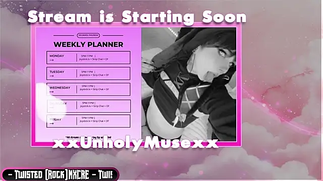 Snapshot of xxunholymusexx chatting on July 2026 09:09:02 PM xxunholymusexx online show from July 2026 09:09:02 PM