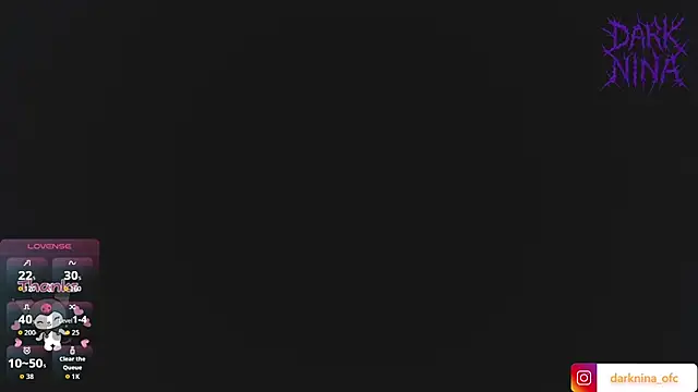 dark nina   online show from March 2026 02:50:01 AM