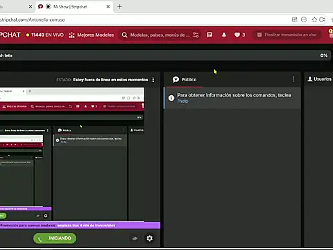 Snapshot of Antonella-corruso chatting on April 2026 08:00:02 PM Antonella-corruso online show from April 2026 08:00:02 PM