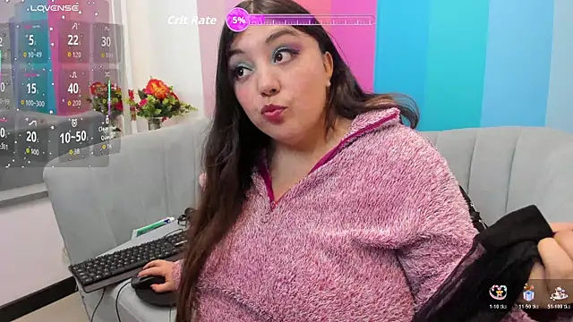 Snapshot of RoxanneDiaz chatting on June 2026 12:00:01 AM RoxanneDiaz online show from June 2026 12:00:01 AM