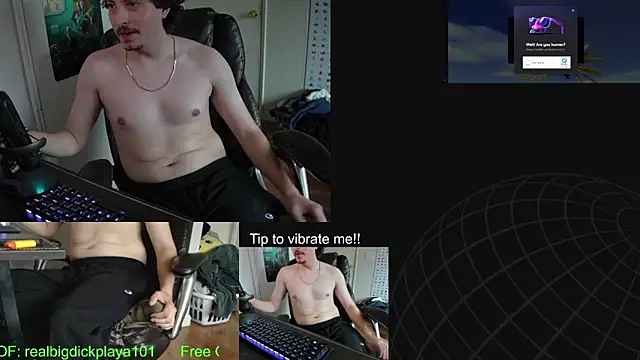 Snapshot of BigDickPlaya101 chatting on May 2026 01:33:02 AM BigDickPlaya101 online show from May 2026 01:33:02 AM