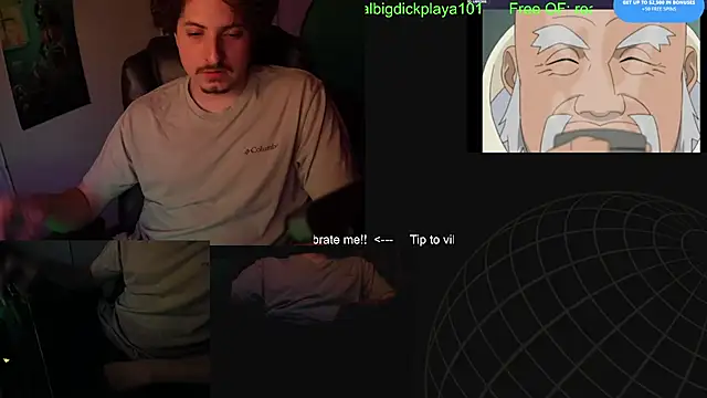Snapshot of BigDickPlaya101 chatting on June 2026 07:54:01 AM BigDickPlaya101 online show from June 2026 07:54:01 AM
