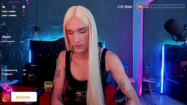 joaisaza online show from January 2025 02:25:01 AM