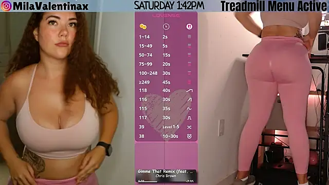 MilaValentina online show from May 2026 05:43:01 PM