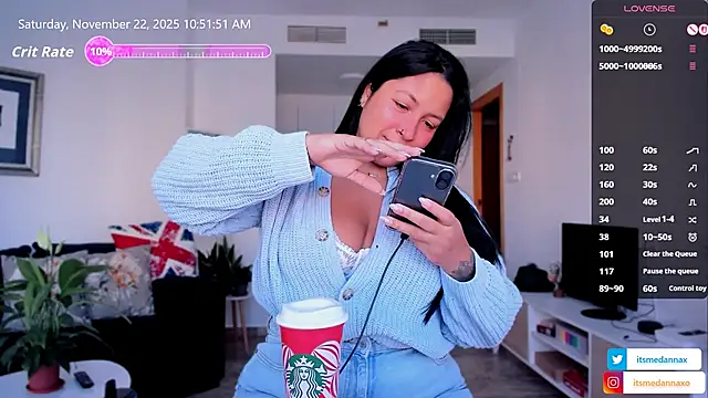 DannaaMeliza online show from November 2025 09:52:02 AM