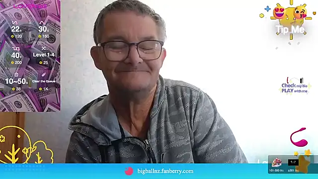Snapshot of bigballnz chatting on March 2025 08:00:01 PM bigballnz online show from March 2025 08:00:01 PM