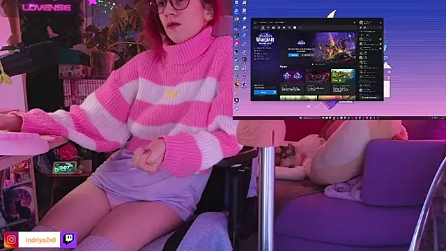 Snapshot of Indriya2x0 chatting on March 2026 11:08:01 PM Indriya2x0 online show from March 2026 11:08:01 PM