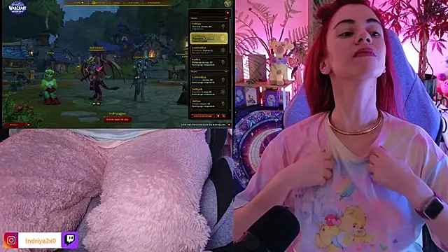 Snapshot of Indriya2x0 chatting on March 2026 09:20:02 PM Indriya2x0 online show from March 2026 09:20:02 PM