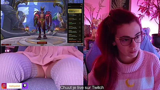 Snapshot of Indriya2x0 chatting on April 2026 07:40:01 PM Indriya2x0 online show from April 2026 07:40:01 PM