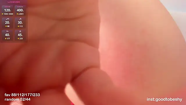 goodtobeshy online show from February 2025 10:59:01 AM