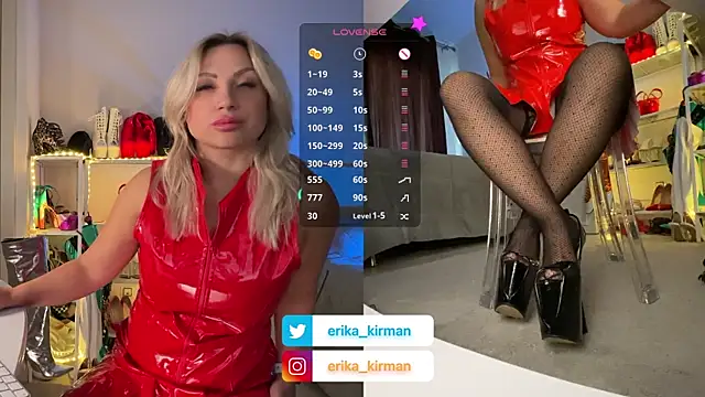 Erika Kirman online show from January 2025 11:25:01 AM