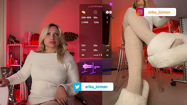 Erika Kirman online show from February 2025 07:24:02 PM