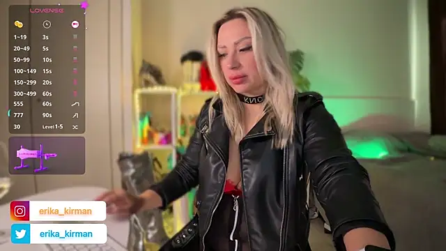 Erika Kirman online show from March 2025 04:58:02 PM