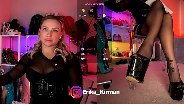 Erika Kirman online show from October 2025 08:00:02 AM