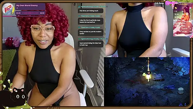 Snapshot of Cheybaaee chatting on March 2026 05:52:01 PM Cheybaaee online show from March 2026 05:52:01 PM