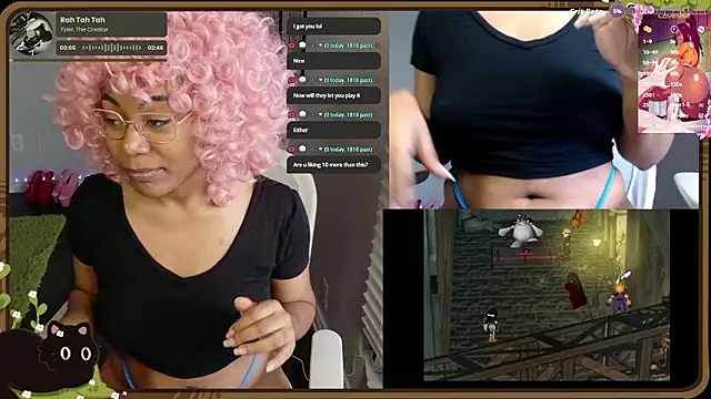 Snapshot of Cheybaaee chatting on March 2026 05:30:01 PM Cheybaaee online show from March 2026 05:30:01 PM