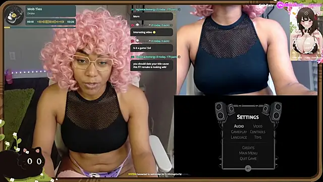 Snapshot of Cheybaaee chatting on April 2026 05:19:02 PM Cheybaaee online show from April 2026 05:19:02 PM