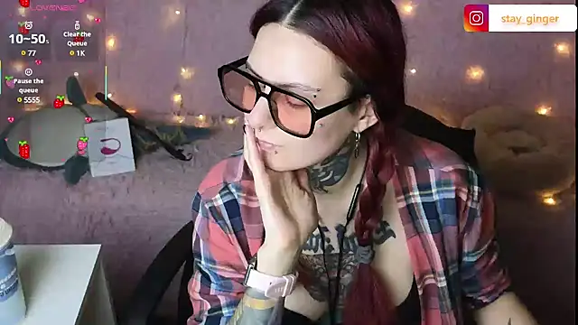 Ginger Stay online show from February 2025 08:53:01 PM