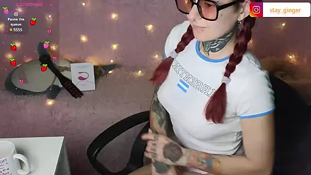 Ginger Stay online show from February 2025 12:43:01 AM