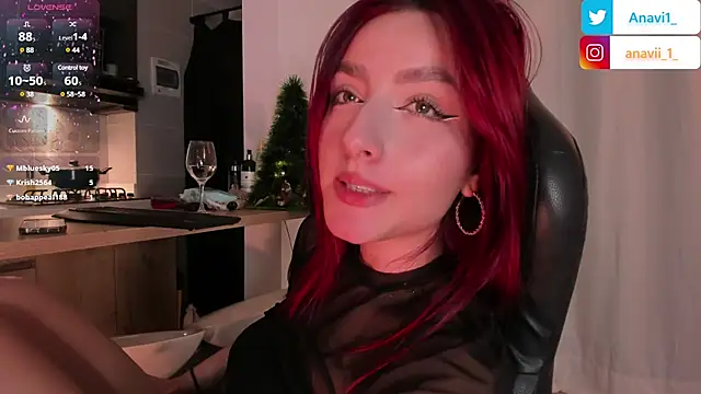 Anavi  online show from December 2024 08:38:02 PM